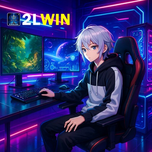 Imagem promocional da 2LWIN mostrando a plataforma e suas vantagens