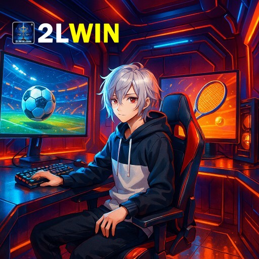 Imagem promocional da 2LWIN mostrando a plataforma e suas vantagens