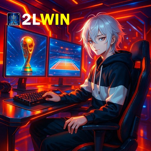 Imagem promocional da 2LWIN mostrando a plataforma e suas vantagens