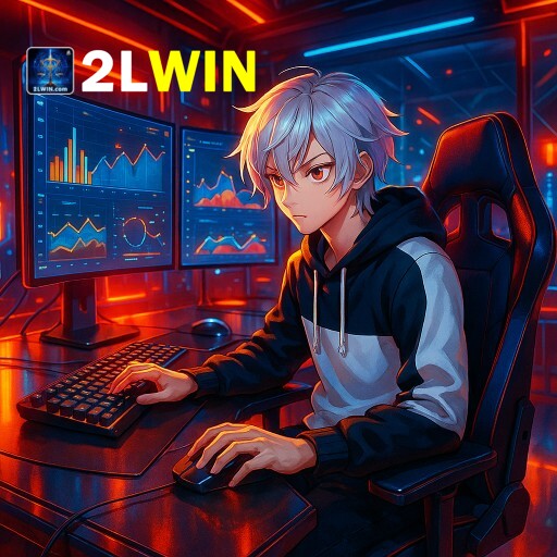 Imagem promocional da 2LWIN mostrando a plataforma e suas vantagens