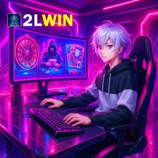 Imagem promocional da 2LWIN mostrando a plataforma e suas vantagens